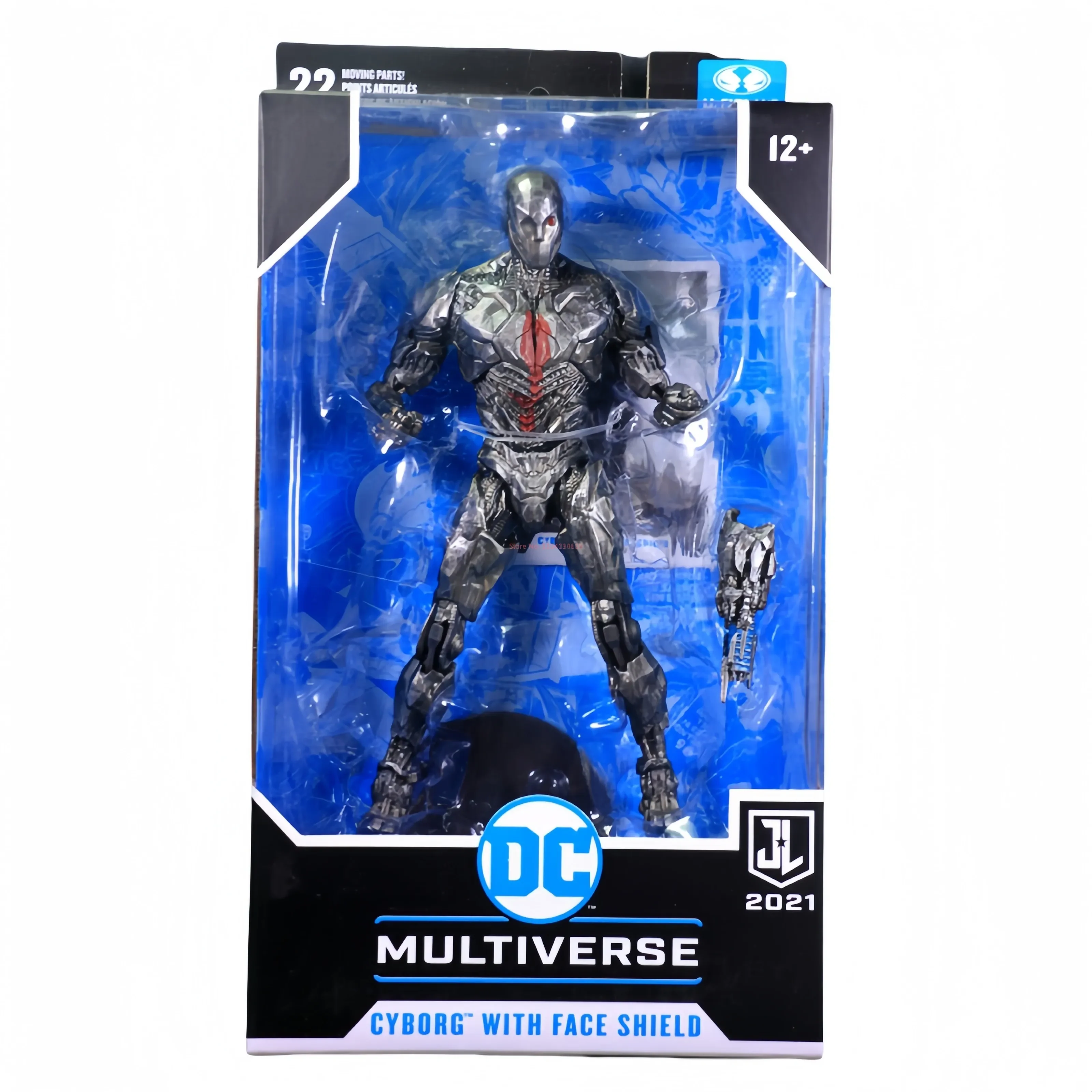 7-дюймовый Mcfarlane Лига Справедливости Darkseid Steppenwolf Черный Супермен Аниме Фигурки