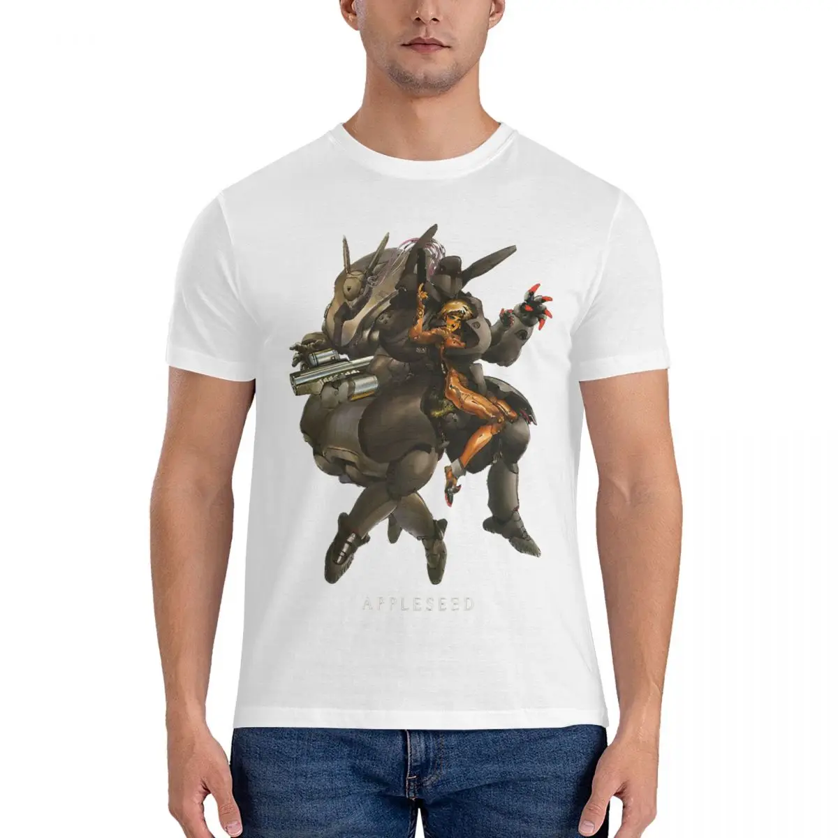 Мужские футболки Briareos &amp Deunan Забавные из 100% хлопка футболка с коротким рукавом и