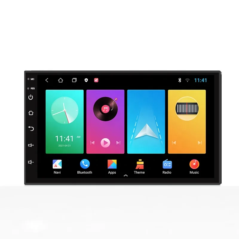 

Best Smart 7'' universal android car audio video with Carplay Wifi google map Radio split screen entertainment autoradio