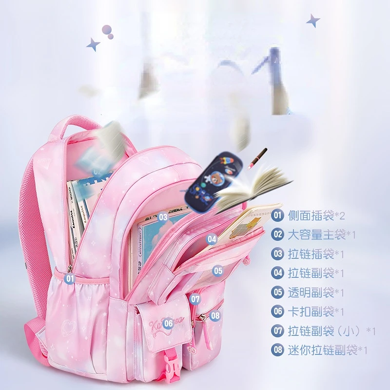waterproof Children School Bags for Girls Primary princess school backpack Orthopedic Backpacks schoolbag kids Mochila Infantil