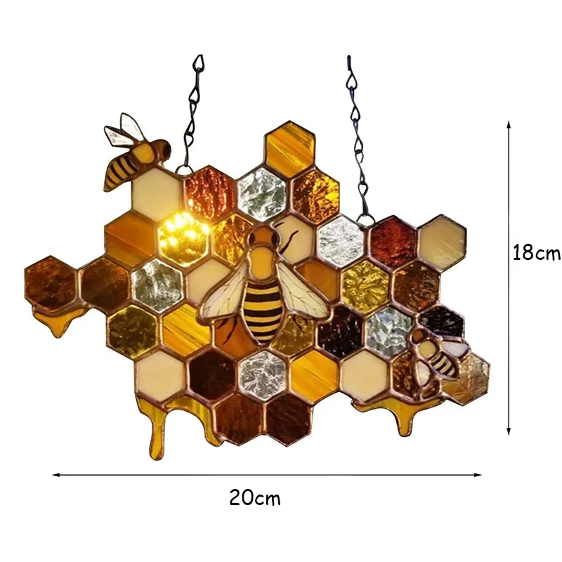 Продажа Мозаика в виде пчелы, настенное украшение ручной работы, украшение на окно, для улицы, сада, дома, праздничные подарки Цена Мозаика в виде пчелы, настенное украшение ручной работы, украшение на окно, для улицы, сада, дома, праздничные подарки