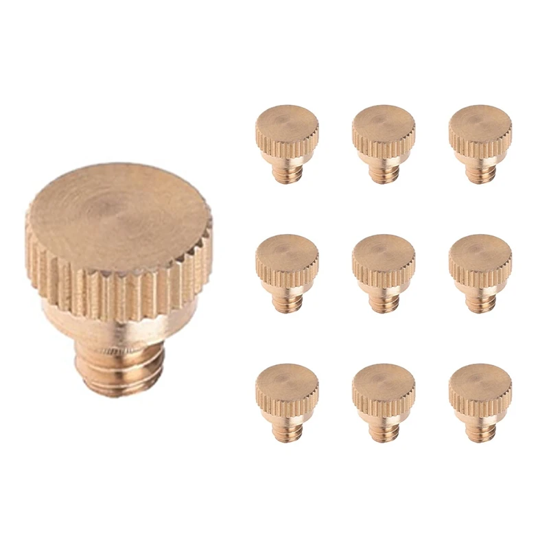

10 шт. 10/24 винтовая резьба, латунная размыкатель, размыкатель низкого давления, распылительная Форсунка для наружной системы охлаждения