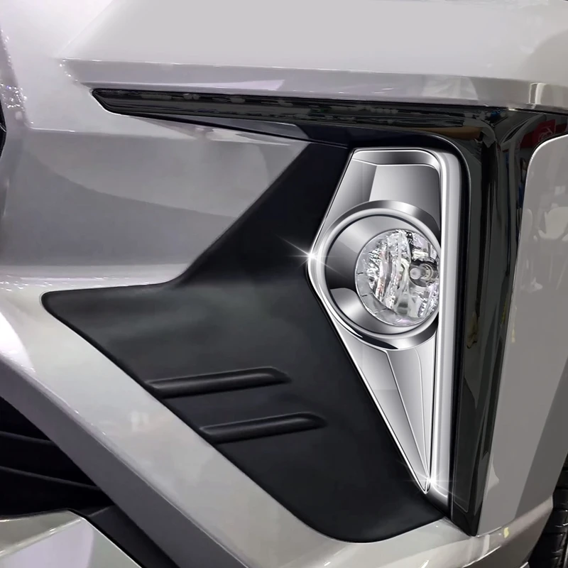 

Для Toyota Veloz Avanza 2022 + хромированный передний бампер противотумансветильник фара крышка рамы отделка декоративные аксессуары