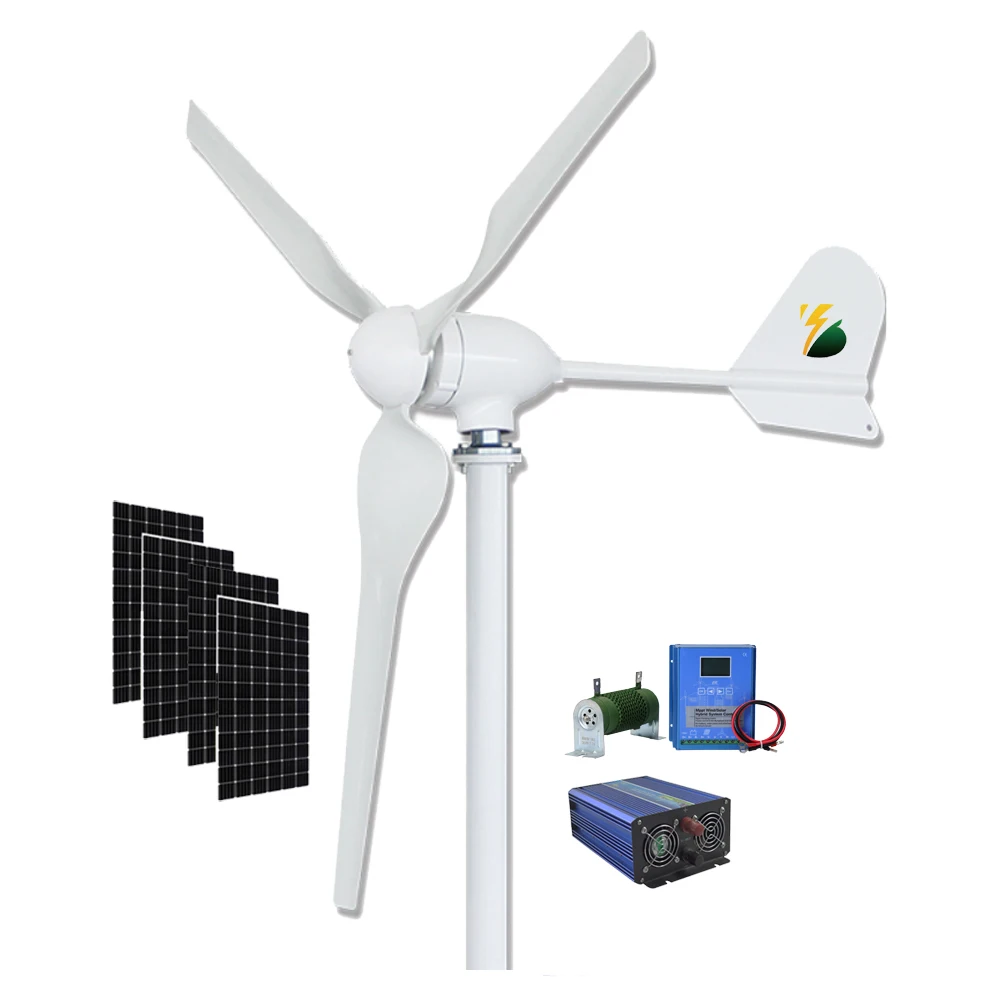 

1000w 12v 24V 48V Horizontal Wind Generator Household Efficiency