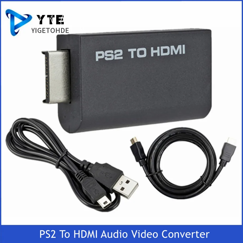 

PS2 To HDMI-Compatibale 480i/480p/576i Audio Video Converter Adapter With 3.5Mm Audio Output Supports For PS2 Display Modes