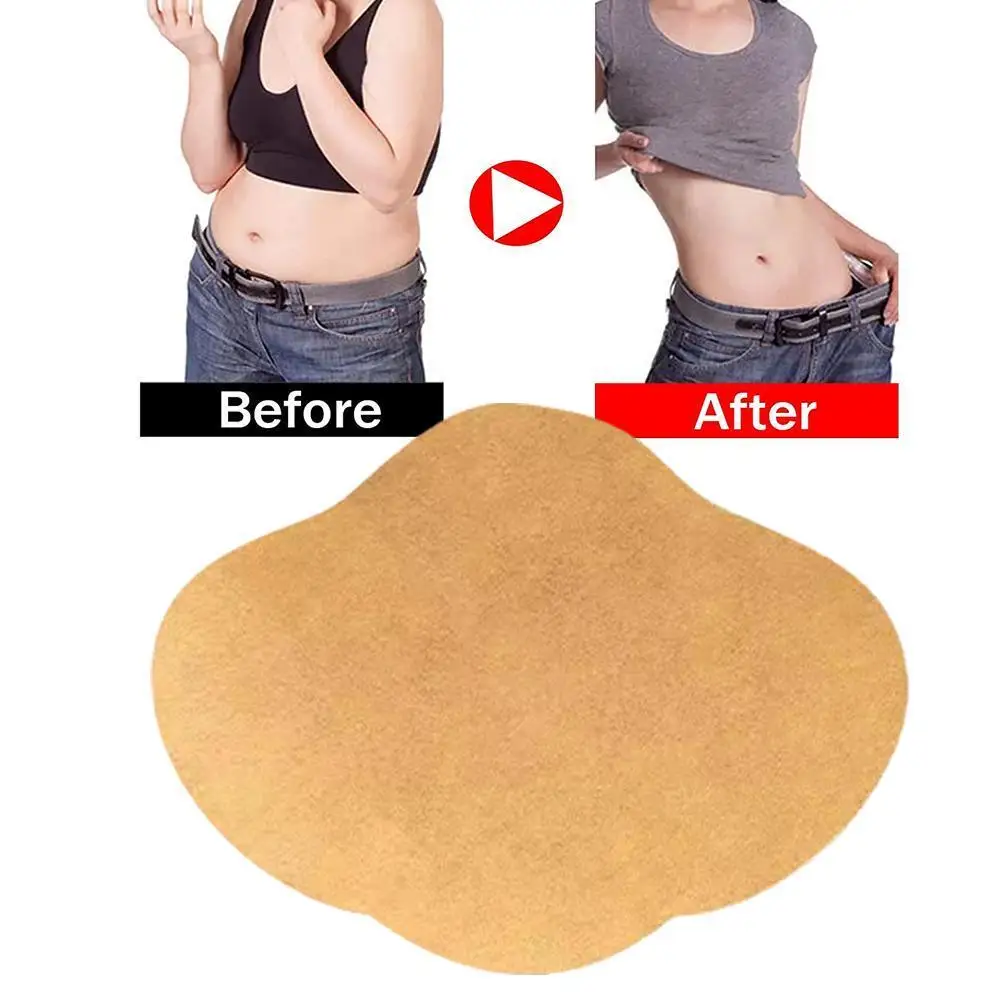 

10pcs Wormwood Medical Slim Stickers Fat Burning Patch Navel Stick Weight Loss Slimer Tool Moxibustion Belly Quick Slimming Patc