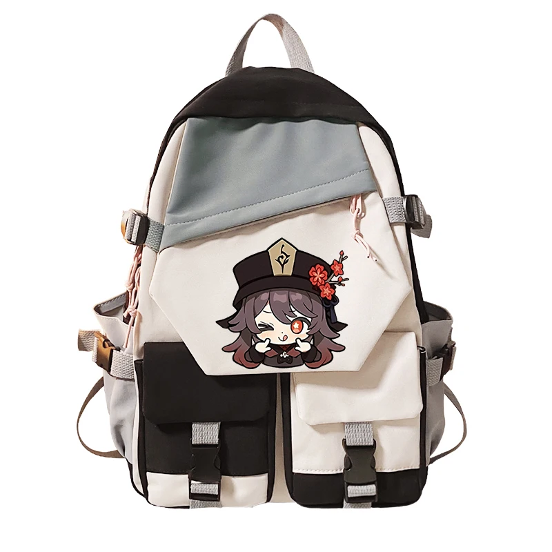 

Genshin Impact School Backpack Cute Kawaii Boy/girls Bag Back To School Backpacks for School Teenagers Girl/boy Bookbag