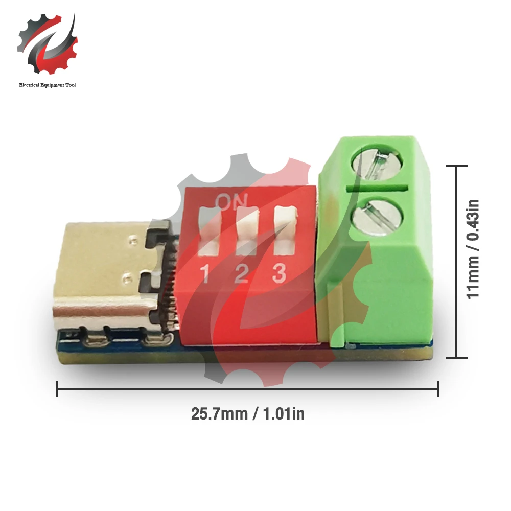 USB Type-C PD приманка модуль PD2.0/3 0 BC плата Быстрая зарядка до 20 в высокоскоростное