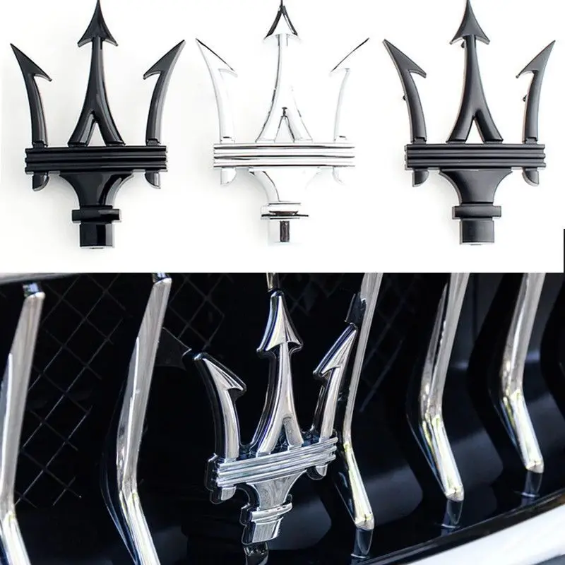 

Наклейка на замену логотипа для автомобиля, Эмблема для Maserati granтуризма
