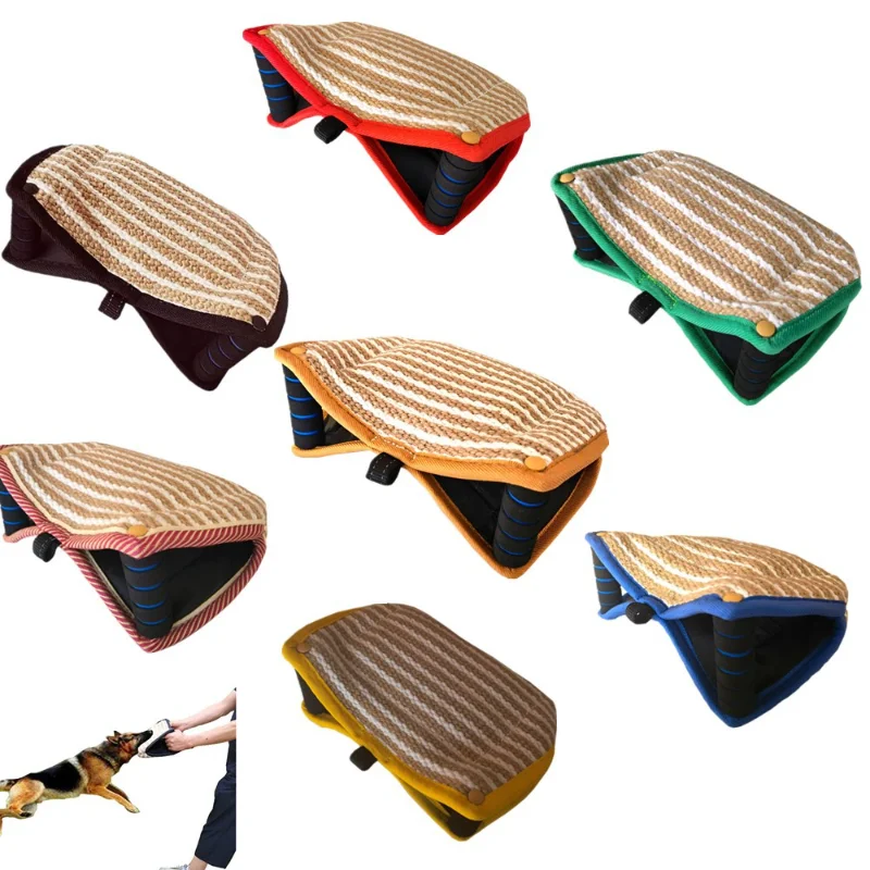 

Resistant Tug Bite Dog Reusable Tug Pillow Biting Stick Pet Sleeve Training Bite Durable Dog Teeth Grinding