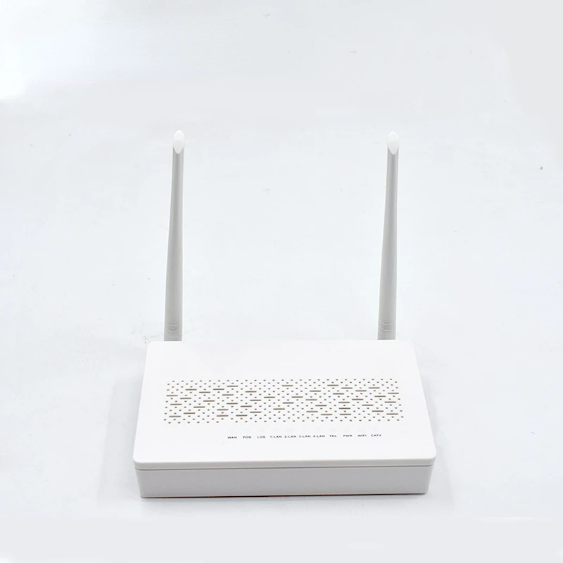 Сетевой роутер Brand New CATV GPON EPON ONU ONT 1GE+3FE+WIFI+CATV+USB XPON с английской прошивкой для Huawei ZTE OLT.