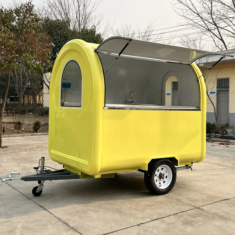 

Outdoor juice bar kiosk mobile food booth shopping mall stall food truck hot sell in USA