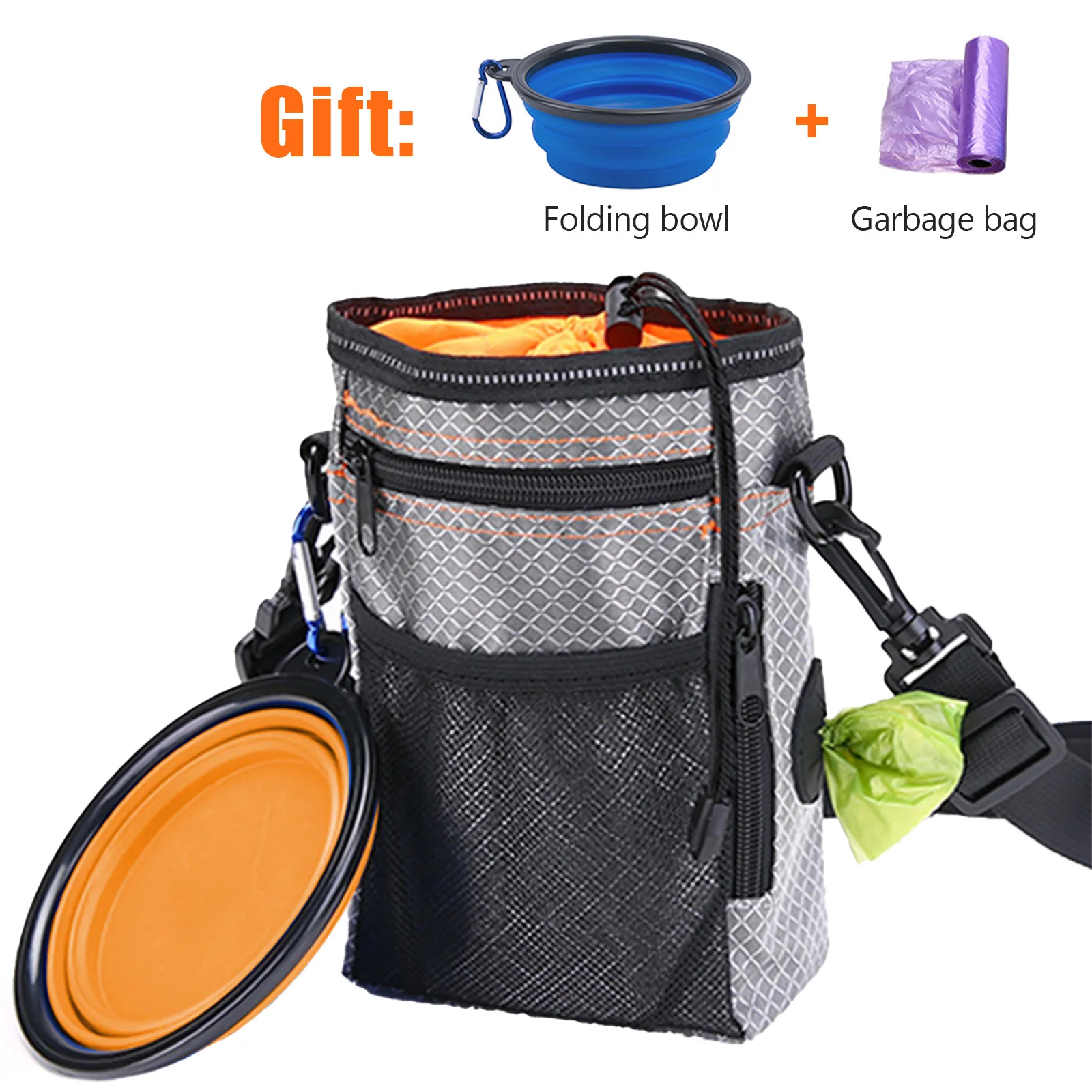 

1PC Pet Dog Puppy Training Treat Snack Bait Pet Feed Pocket Pouch Obedience Agility Pouch Food Bag Pocket Snack Reward Waist Bag