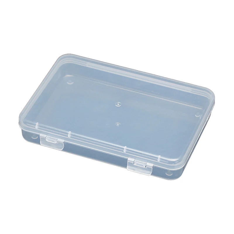 

Small Storage Box Accessory Hardware Jewelry Tool Sample Transparent Rectangle Plastic Case Z315