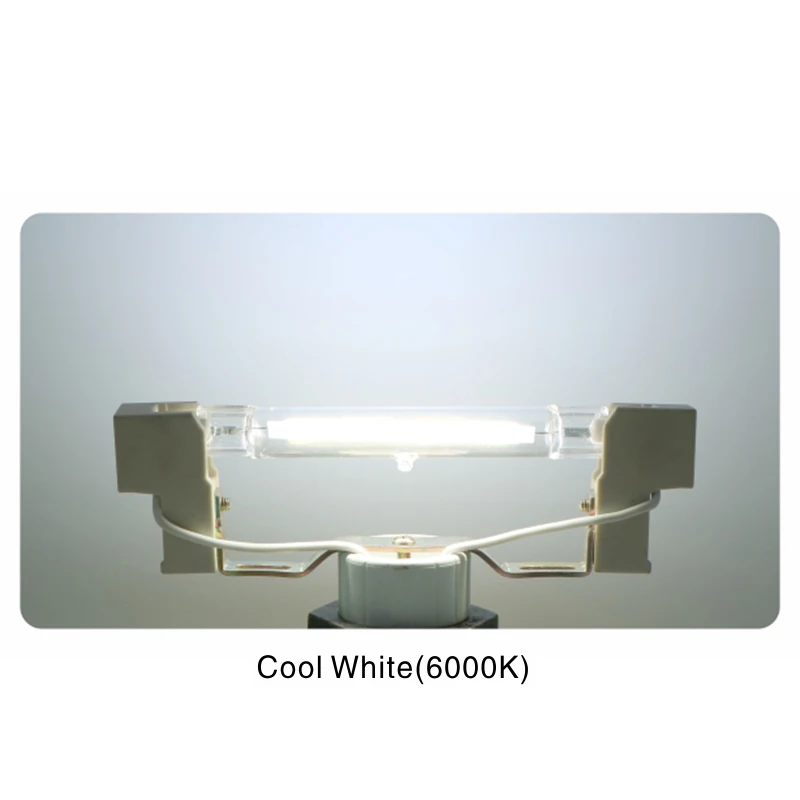 

GRZBI Светодиодная лампа R7s стеклянная трубка 5Вт 10Вт 20Вт