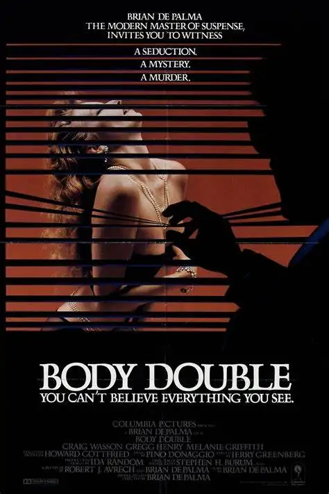 Шелковый плакат BODY DOUBLE MOVIE с художественным принтом, домашний Настенный декор 24x36 дюймов