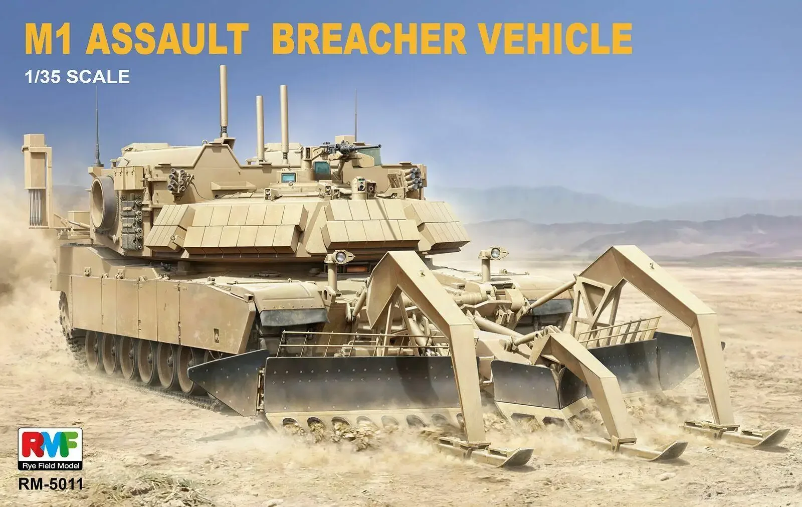 Комплект модели АВТОМОБИЛЯ ASSAULT BREACHER RMF 5011 1/35 M1