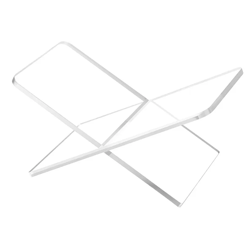 

Recipe Reading For Books Cookbook Holder Menu Magazines Stand For Display Book X-shaped Display Holder Storybook Acrylic And