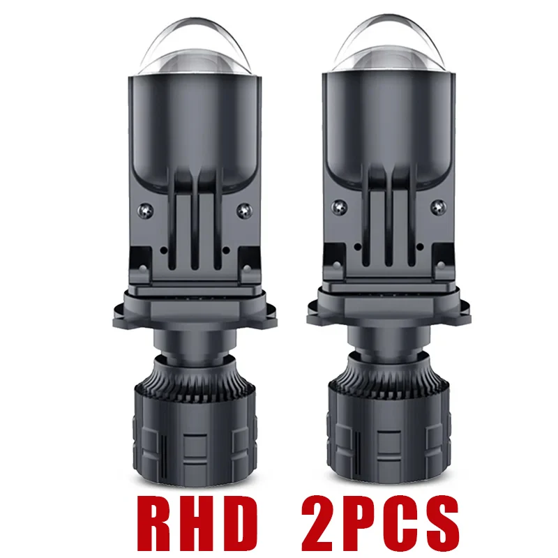 

Светодиодные Лампы Для Фар H4 160 Вт, 90000 Лм, С Мини-линзой, Двойным Проектором, Для Автомобилей И Мотоциклов, 9003 HIB2