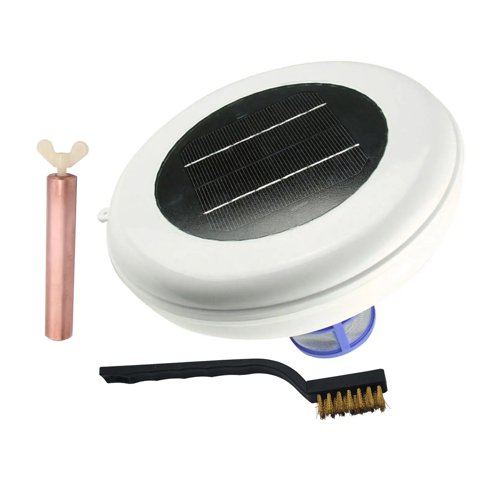 

Pool Solar Ionizer System Algae Purifier Water Purifier for Clean Pool SPA