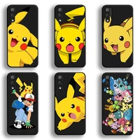 pokemon pikachu phone case for huawei honor 30 20 10 9 8 8x 8c v30 lite view 7a pro