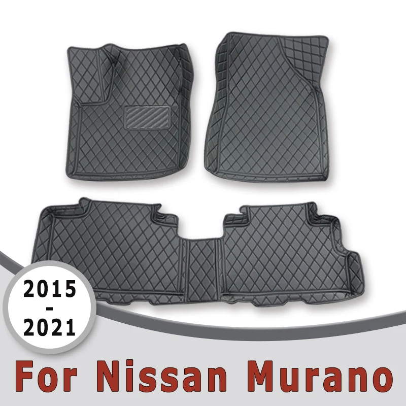 Car Floor Mats For NISSAN Murano 3rd 2014 2015 2016 2017 2018