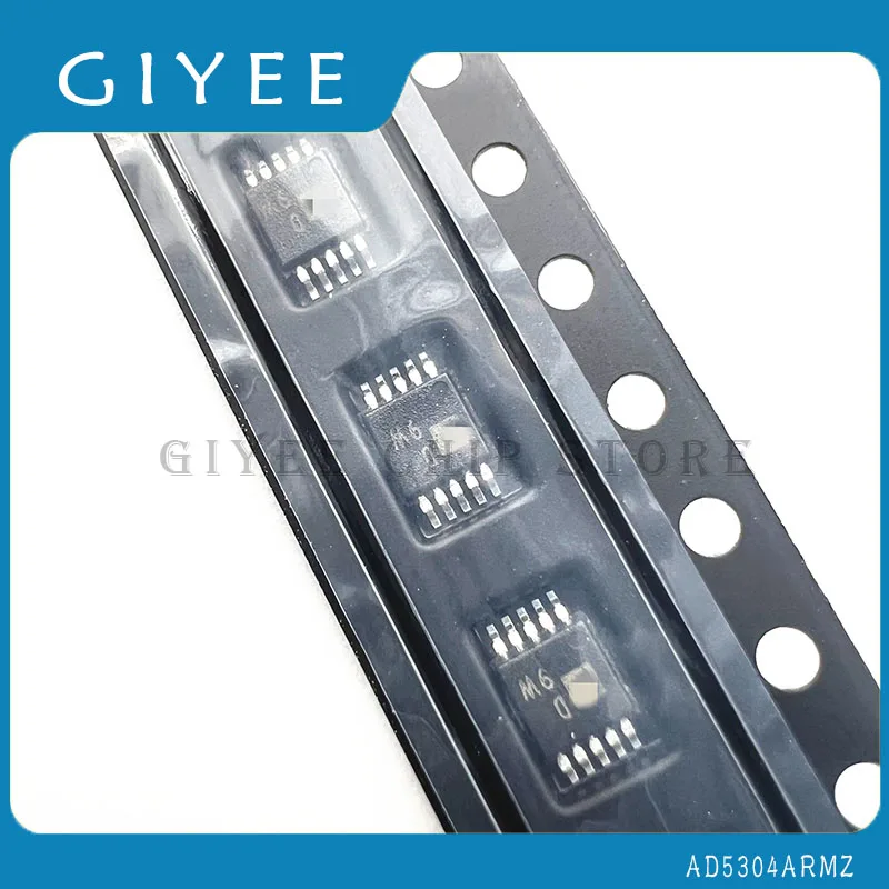 

5 шт. AD5304ARMZ AD5304ARMZ-REEL7 Silkscreen D9W MSOP-10 цифровое в аналоговое преобразование IC
