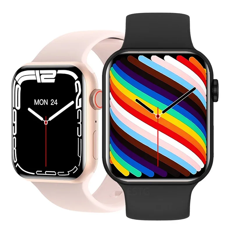 

Оригинальные Смарт-часы S7 Max 1,91 дюйма Bluetooth Вызов Беспроводная зарядка NFC наручные часы для женщин и мужчин Смарт-часы PK IWO 14 Pro