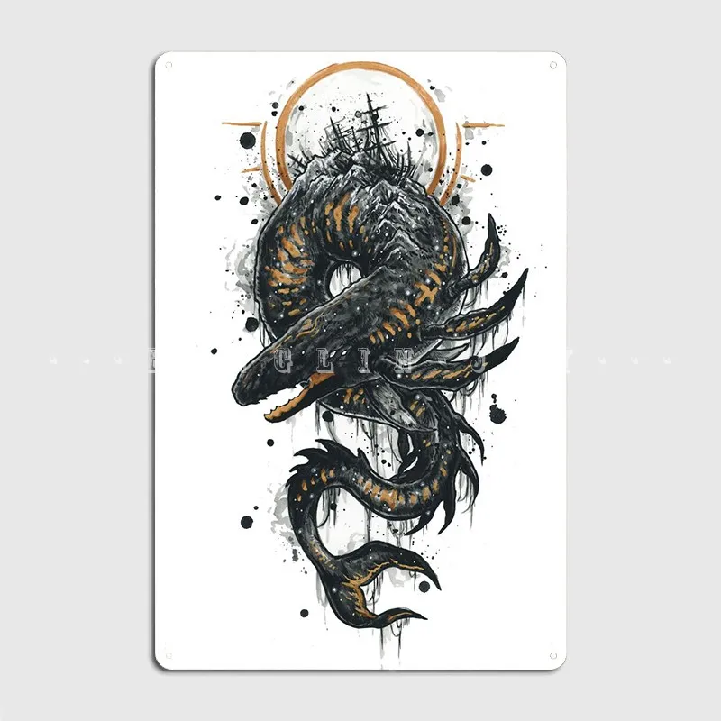 

Металлический знак дьявол Кита, кинотеатр, кухня, дизайнерский фотографический плакат