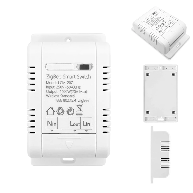 

Zigbee Smart Circuit Breaker Switch Mouldle On/Off Controller Electrical For Household Appliances DIY Your Home