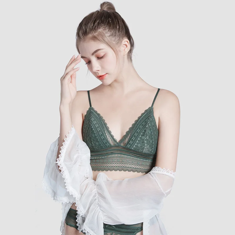 

2022 Ins New Fashion Women Bra Set Lace Bra With Brief Set Women Clothing Sets