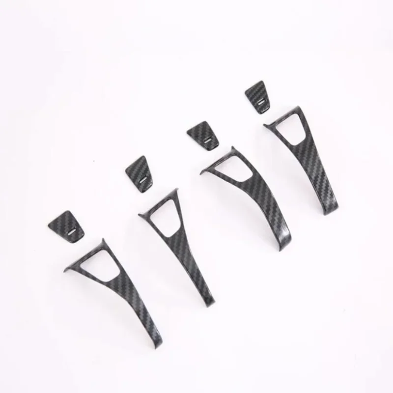 

Для 2019 Tesla Model 3 Модифицированная кнопка переключения дверного замка яркая наклейка украшение