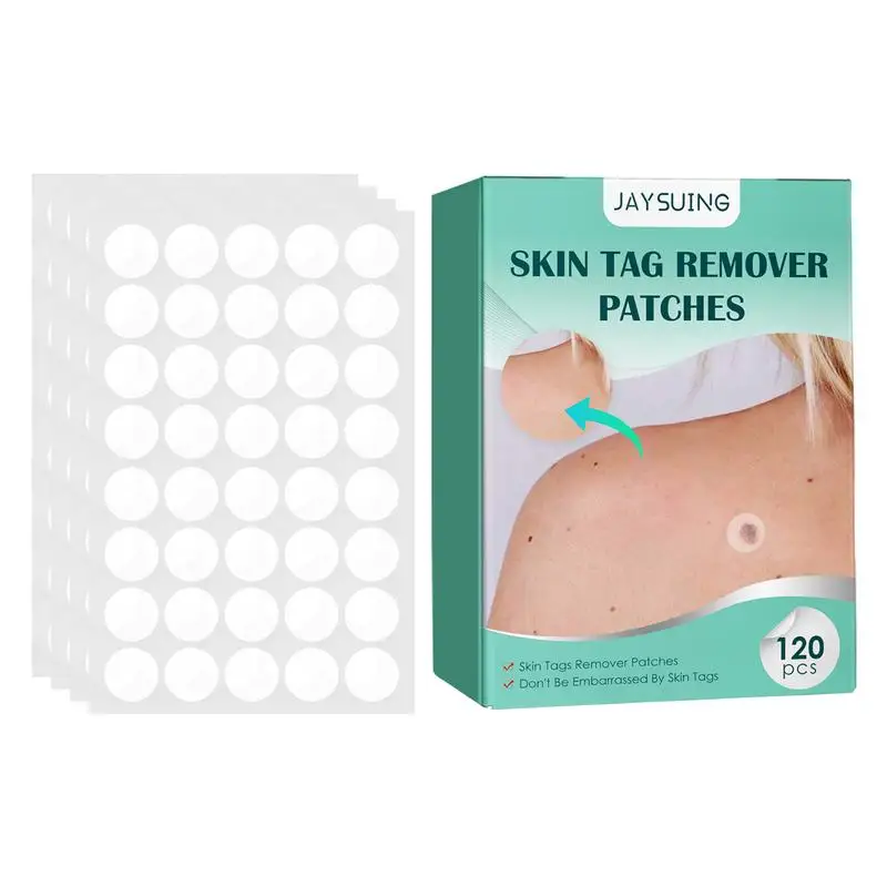 

120PCS Acne Wart Remover Pimple Wart Patch Hydrocolloid Gel Invisible Skin Tag Sticker Face Care