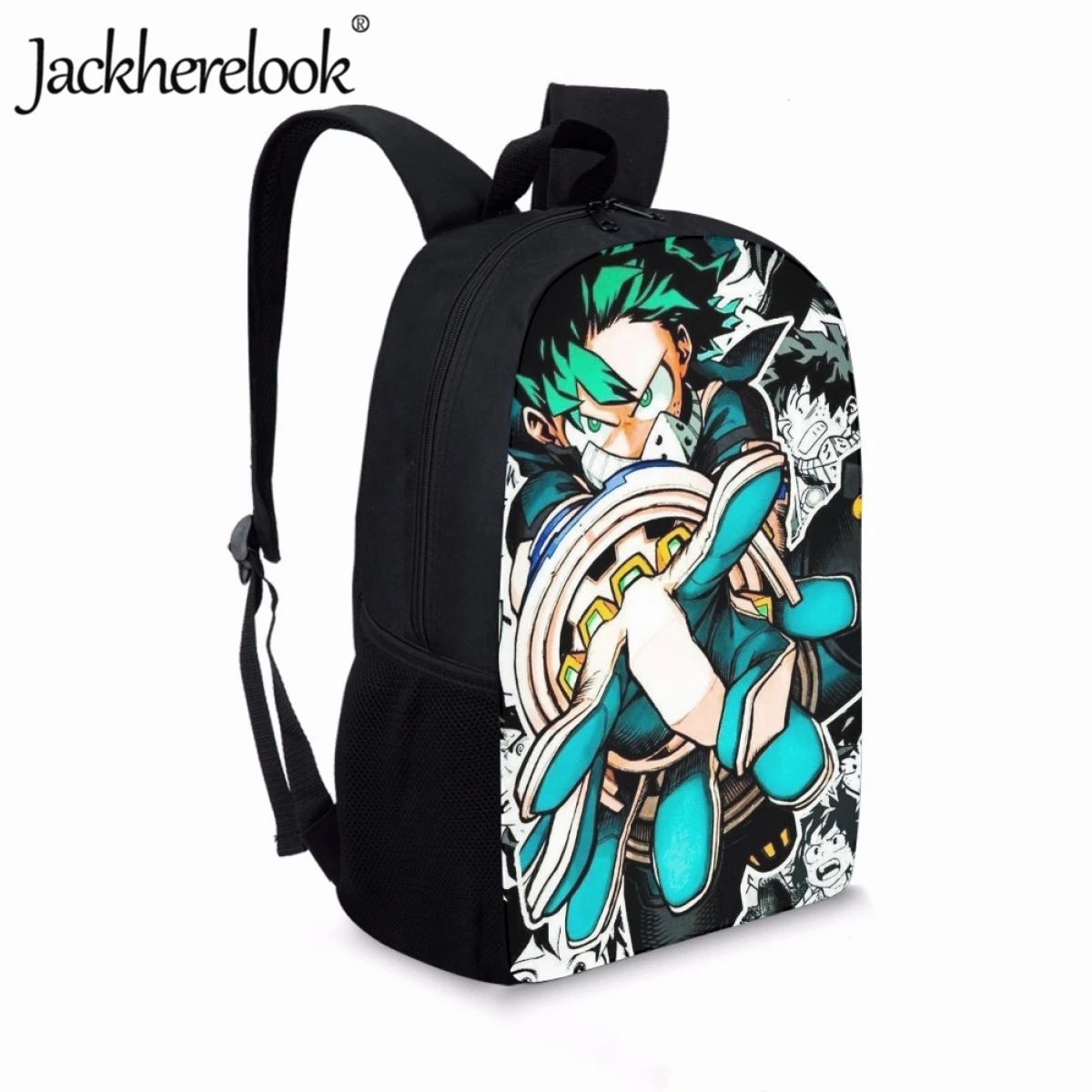 Jackherelook Anime My Hero Academia School Bag School Boys Book Bags Casual Fashion Travel Backpack Youth Boys Girls Knapsack