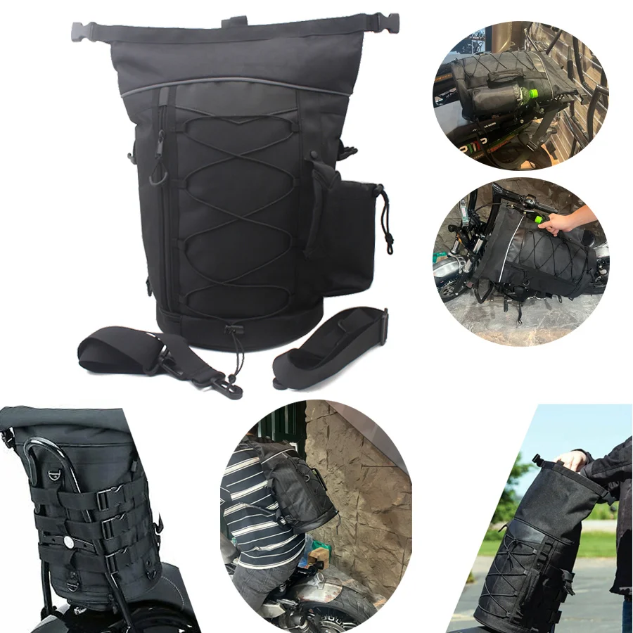 

Дорожная сумка для мотоцикла Momentum Deadbeat Duffle Bag Sissy Bar пассажирская задняя сумка для мотоцикла Harley
