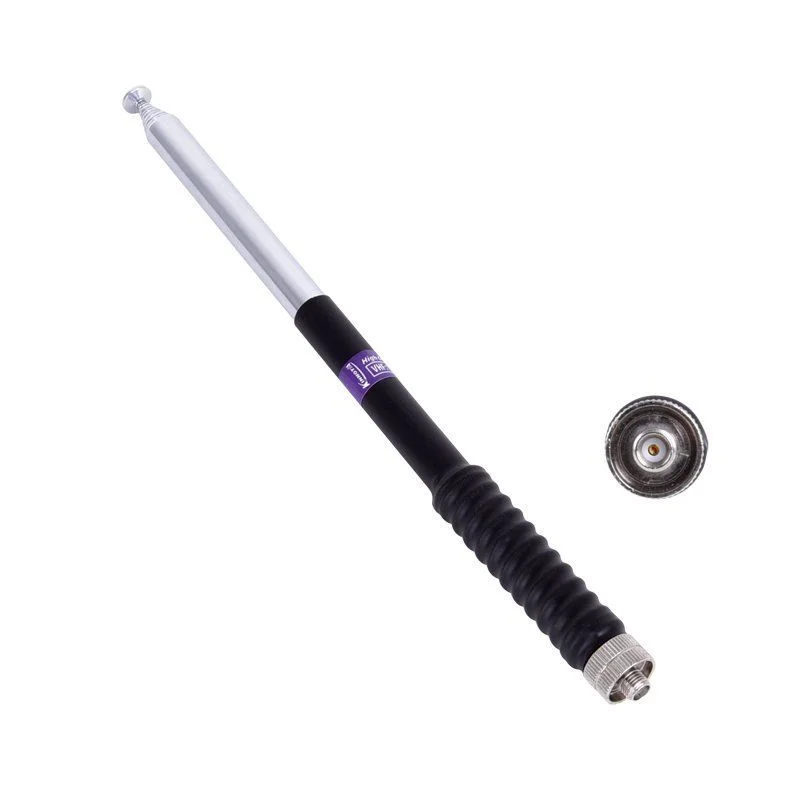 Телескопическая длинная антенна с пружиной из нержавеющей стали для радио Baofeng