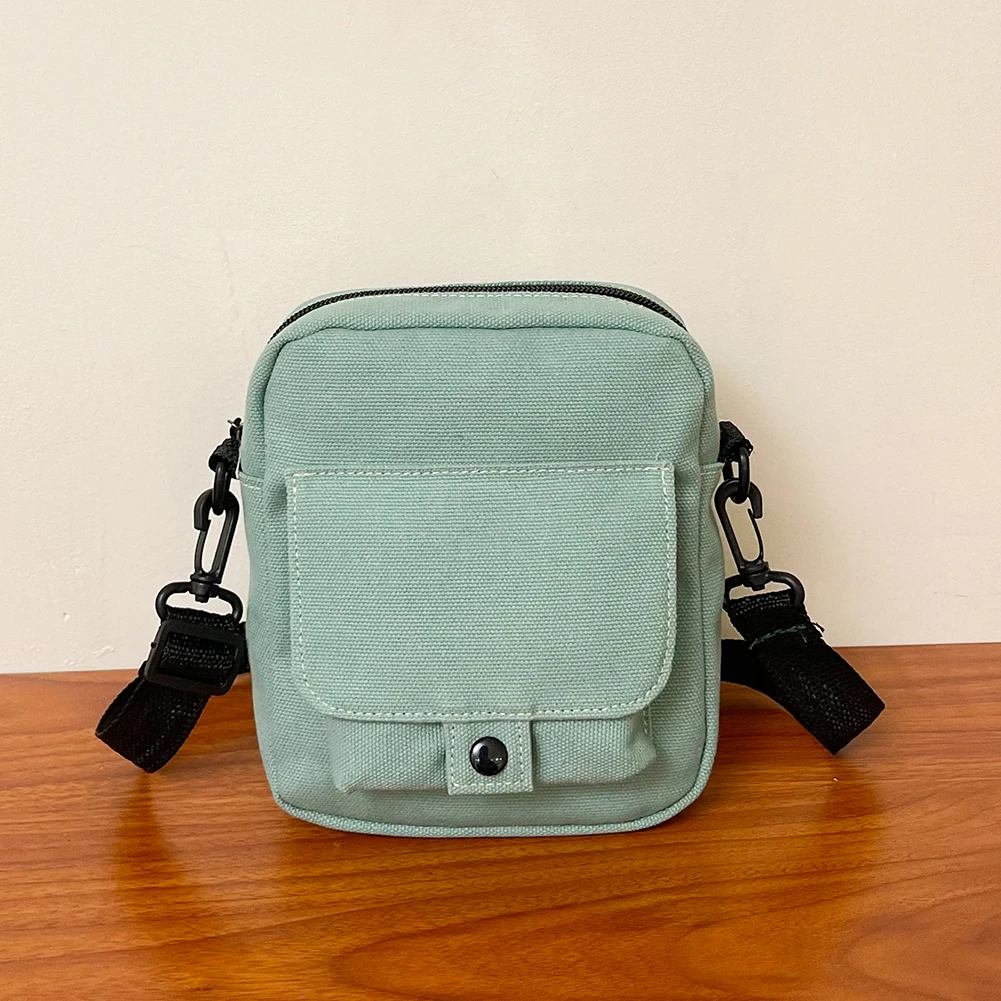 

Women Shoulder Bags Solid Color Canvas Bag Ladies Canvas Travel Bags Female Fashion Handbags Fashionable Decor