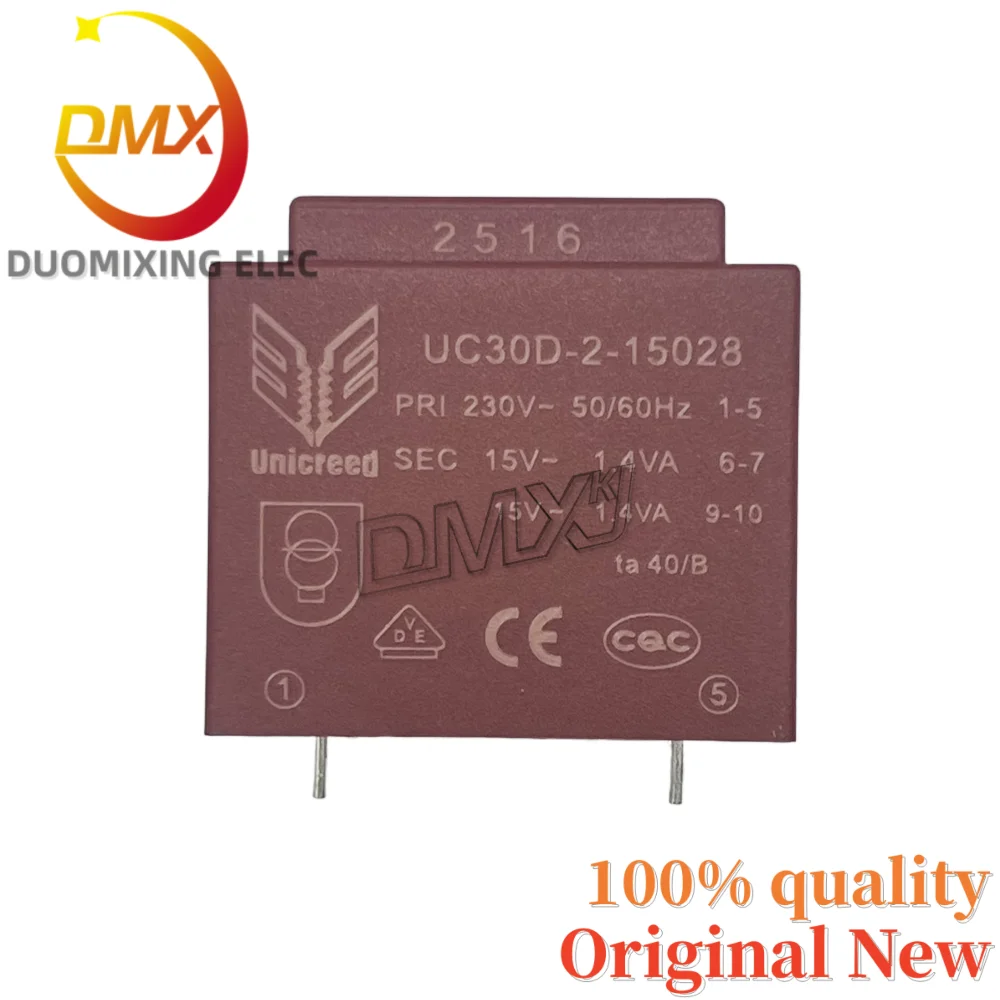 Фото 2 шт./лот, 100% новый трансформатор UC30D-2-15028 PRI230V ~ 50/60 Гц SEC 15 В ~ 1,4 ВА ta40/B инкапсулированный трансформатор №2