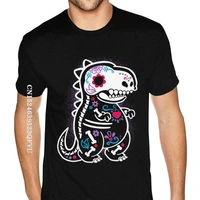 skeleton t rex tee shirt team oversize tshirt homme england style tshirts men cheap brands official vintage tee shirt