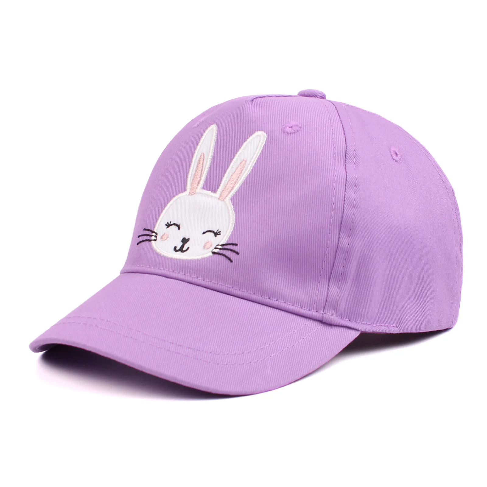 

Kids Girls Baseball Cap Cartoon Embroidered Summer Sun Hat For Child Boys Girls Rabbit Baseball Hat Sunshade Bunny Peaked Cap