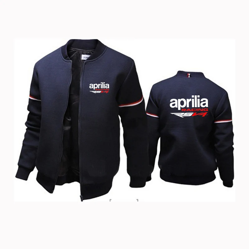 

2022 NEW Aprilia Racing RSV4 Printing Hip Hop Fashion Sportswear Hoodies Casual Tracksuit Cardigan Hip Hop Coats