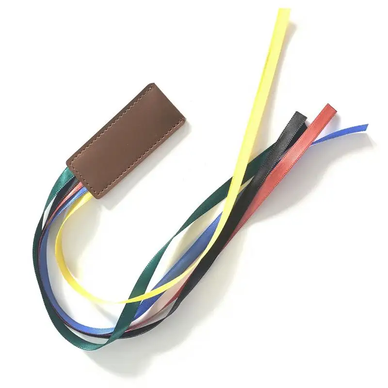 

Ленточная Закладка Угловые закладки для книг, кожаные угловые страницы, закладки с цветной лентой, подарок для чтения книг