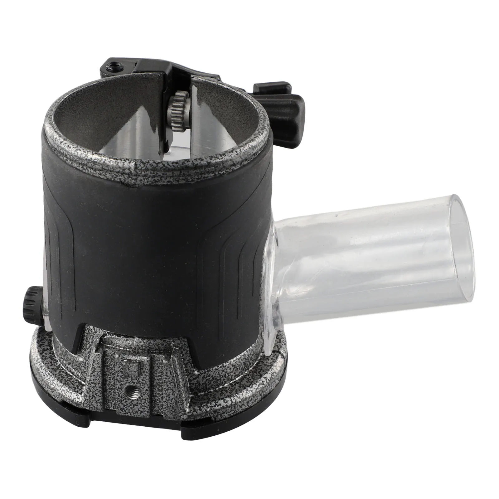 

Durable Hot Sale Newest Reliable Tools Router Base Plunge Rubber Sleeve Trimming Wood Milling Aluminum Alloy Dust Cover