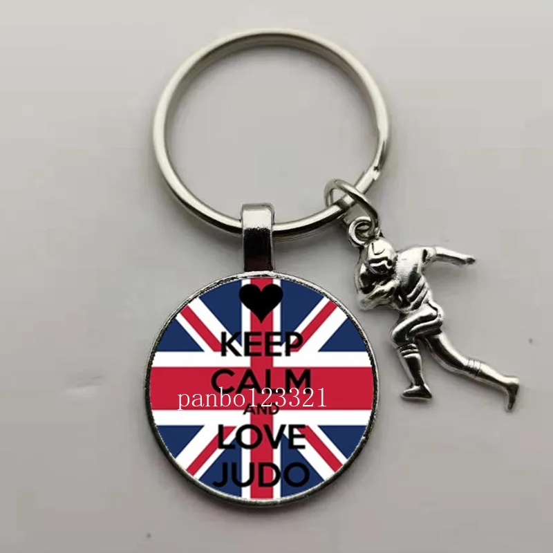 Новинка модная модель в стиле любящее дзюдо брелок с карате Изысканная