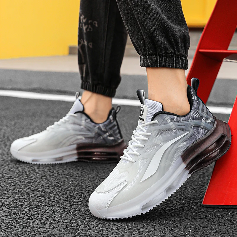 Мужские кроссовки на толстой подошве Повседневные Удобные для уличного спорта