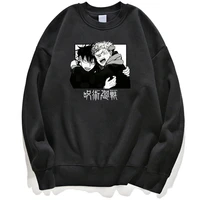 jujutsu kaisen japanese anime sweatshirt print manga harajuku men hoodies clothing hoodie pullover hoody crewneck jumper unisex