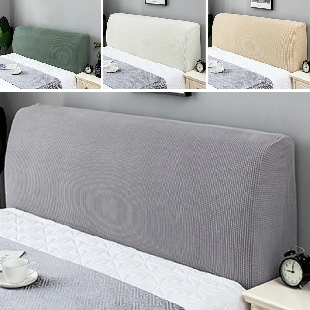 

1pcs Headboard Slipcover Elastic Stretch All-inclusive Bed Head Change Dustproof Bedding Household Bedspread Slipcover Headboard