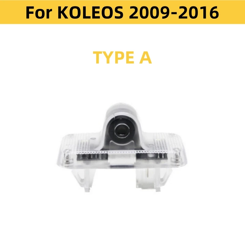 Фото Светодиодная подсветка дверей для Renault Koleos 2009-2022, проектор с эффектом тени, лампа для приветствия, подсветка дверей, аксессуары для автомобиля №2
