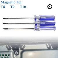 1pc screwdrivers torx t8 t9 t10 precision magnetic screwdriver repair tools for xbox 360 wireless controller hand tools
