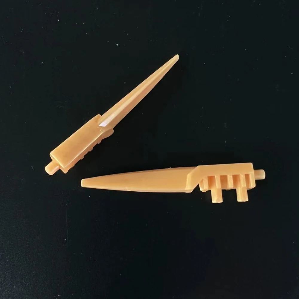 

Rainbow Pig MOC Particle 92218 1 x 7.5 x 1.5 Weapons - elastic blade Building Blocks Replaceable Part Toys For Children Gifts